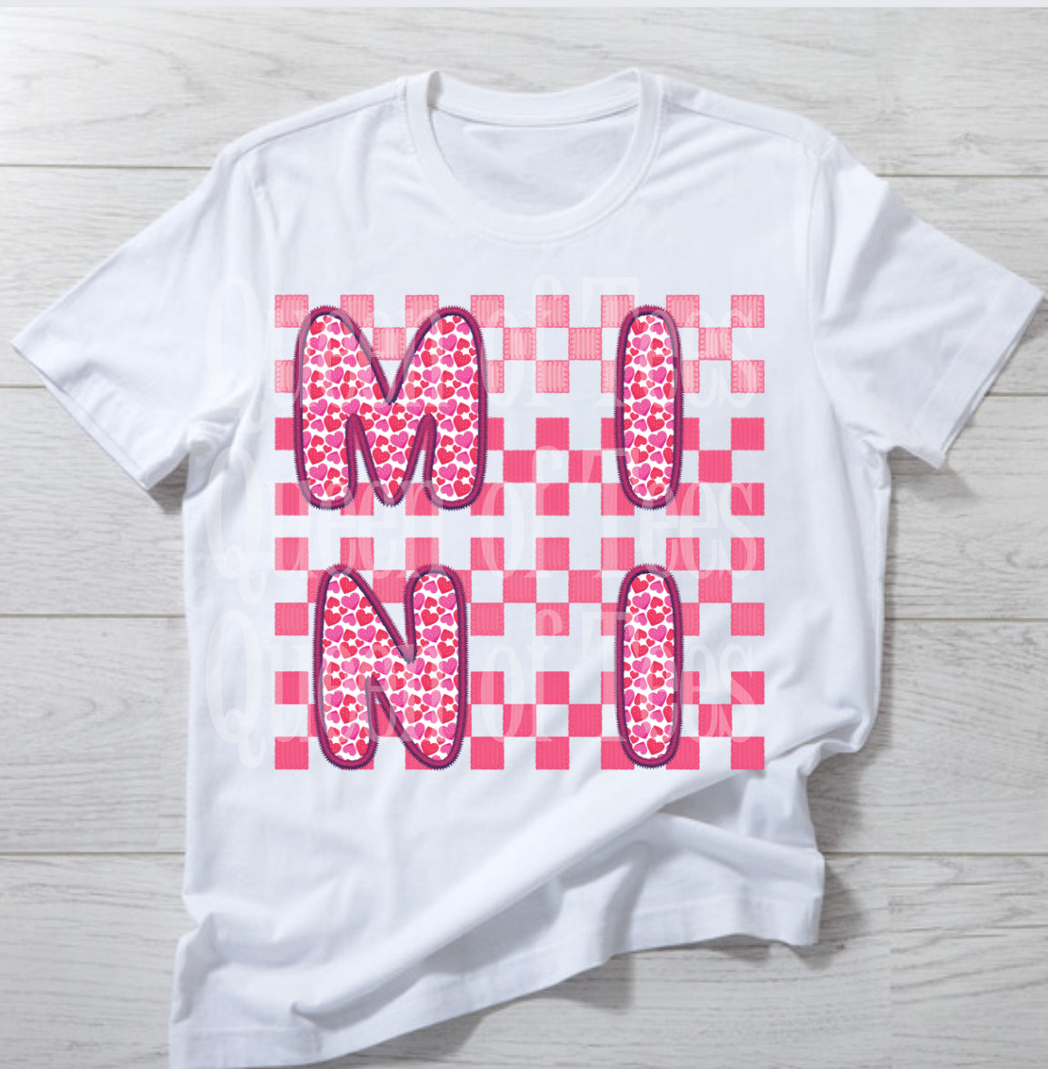 Mini Checkered DTF Print