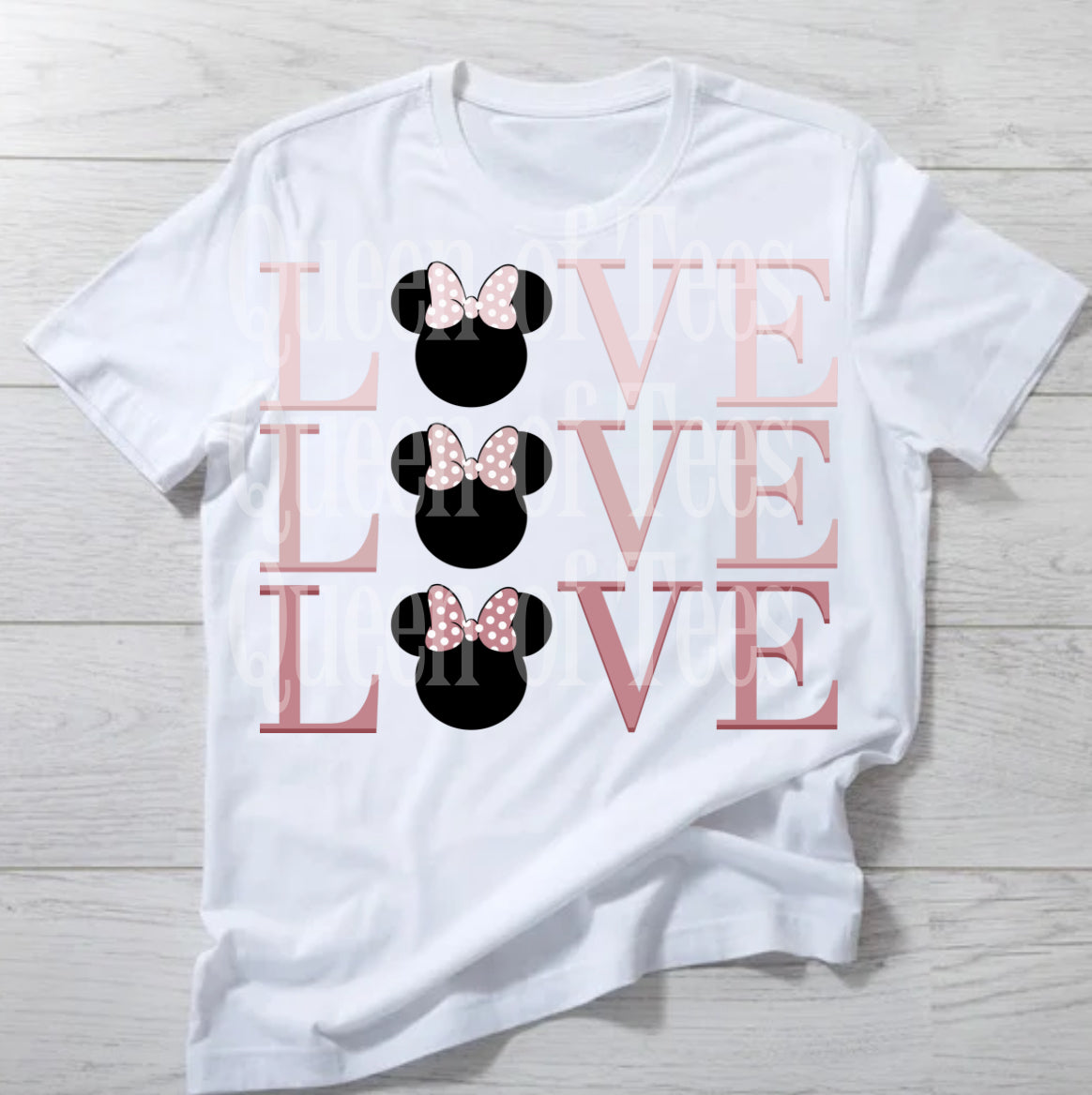 Mouse Love DTF Print