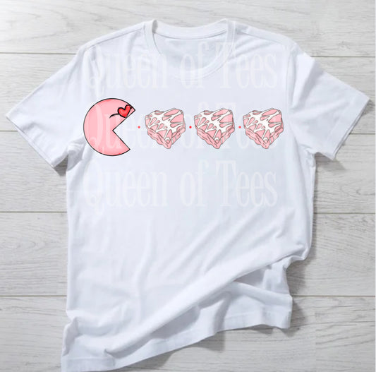 Heart Cakes DTF Print