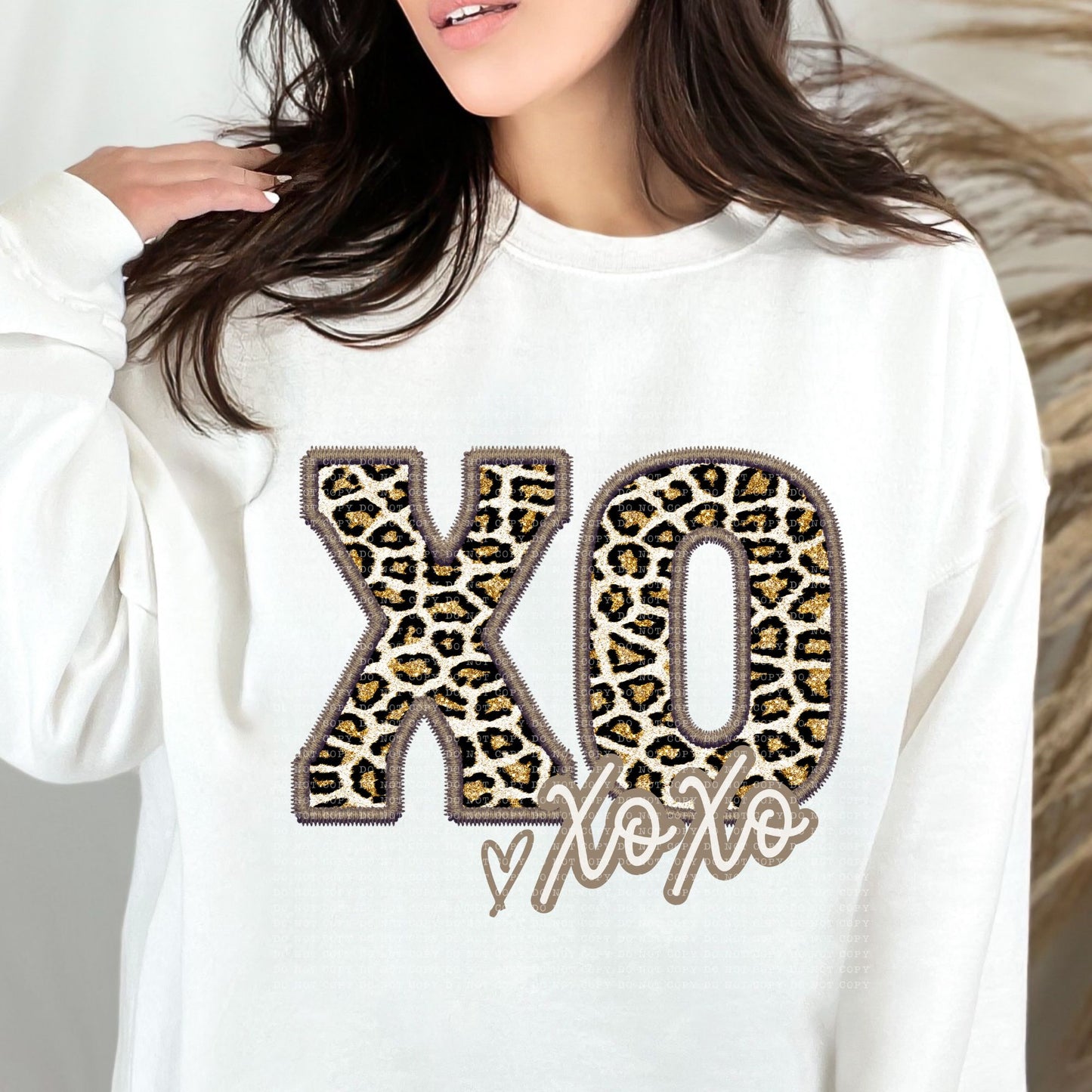 XOXO Cheetah DTF Print