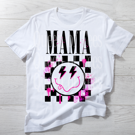 Smiley Mama DTF Print